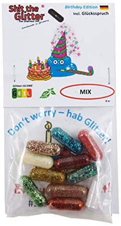 STG® – The Glamour Gift – Personale Birthday Baggy / divertente regalino per feste / cool home office gag / bellissimo articolo scherzoso