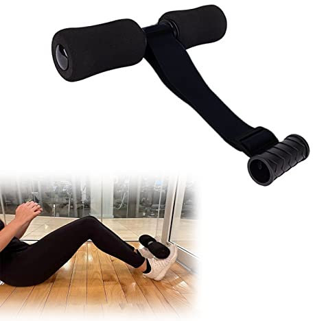 Tragbare Bauchtrainer, Verstellbare Nordic Hamstring-Lockenband Sit-Up Trainingsgeräte Bodybuilding Expander, Bauchtrainer für zu Hause, Fitness, Heimtraining, Bodybuilding für Männer und Frauen