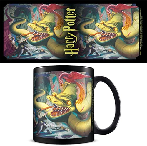 Harry Potter Mug in Presentation Gift Box (Chamber of Secrets Basilisk Design) 11oz Ceramic Mug - Official Merchandise