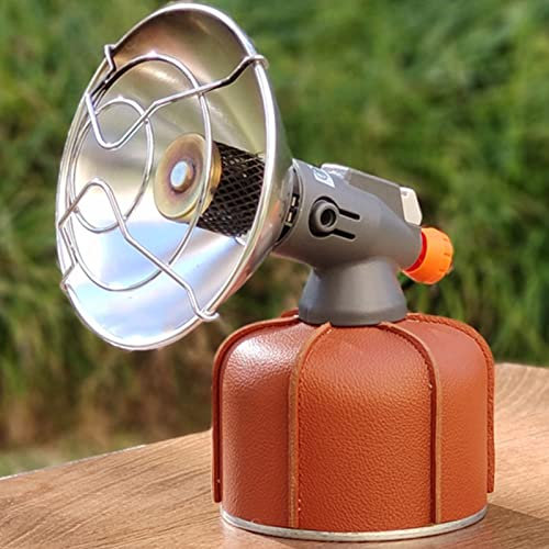 Topyond Gasheizstrahler, Heizstrahler Outdoor,Camping Heizung 350g Leichte Gasheizung Zum Angeln, Camping, Wandern