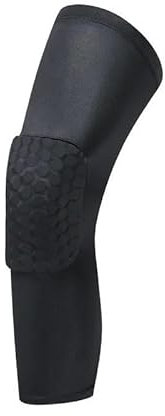 TRgqify-KM Basketball Volleyball Knee Pads Honeycomb Foam Support Compression Leg Sleeve Knee Brace Support Sport Kneepad Fitness Equipmet (Color : Without Honeycomb, Size : XL)