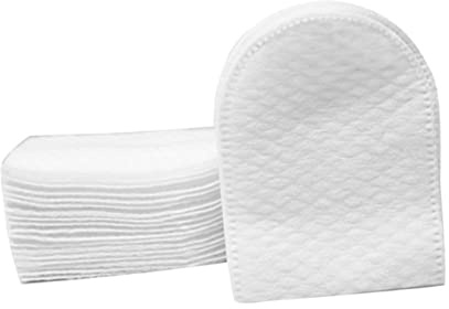 Healvian Lot de 240 Coussinets Cosmétiques de U avec Boîte de Rangement, pour Démaquillage Visage et Application de Tonique, Portable et Doux