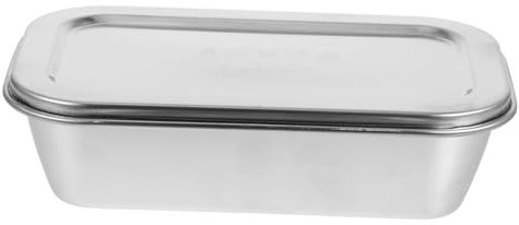 EXHUMKY Recipientes Para Helado Acero Inoxidable Multifuncionales Tapa Hermética Apilables