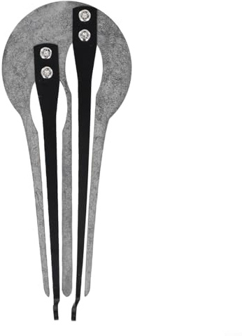 EXTRWORY Jaw Harp Stainless Steel Jaw For Beginners, Ethnic Mouth Musical Instrument, Portable Double Tone Jews, Silver