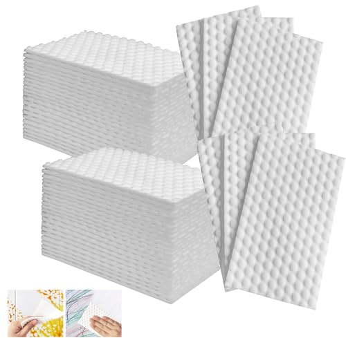 Magic Sponge Eraser Sheets 52 Pack, 8X Dense White Melamine Cleaning Pads, Extra Strength Non-Scratch Scoure Sponge for Stubborn Stains on Ovens, Tiles, Shoes & Crevices, Tight Spaces