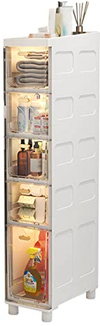 Mobile bagno angolare con lavandino e specchio LED anti-appannamento, montaggio a parete, design salvaspazio per casa, cucina e lavanderia
