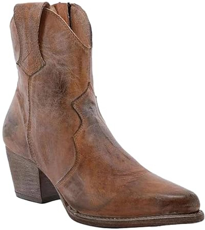 Stivaletti Texani Donna Invernali Stivali Da Cowboy Con Frange Stivaletti Con Tacco Punta Stivaletto Wide Fit Con Plateau Comodi Inverno Scarpa Camoscio Morbidi Moda Vintage Stivali Da Lavoro