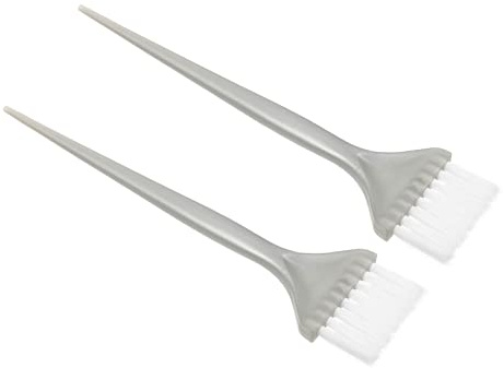minkissy 2 Stück Teiliges Haarfärbepinsel set mit Flexiblen Festen Borsten für Sanfte Farbanwendung Professionell und Langlebig für Barbershop und Heimgebrauch Geeignet für Damen und DIY