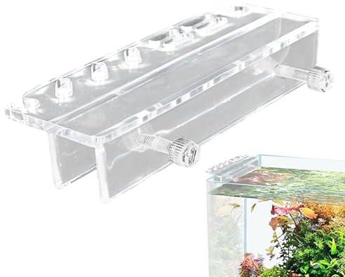 Aquarium Tool Holder Space-Saving Safe Storage Organizer | Aquarium Plant Tool Storage Rack for Fish Tank Aquarium Accessories Clean Tidy Storage Rustproof Rack Holder Slip-Resistant