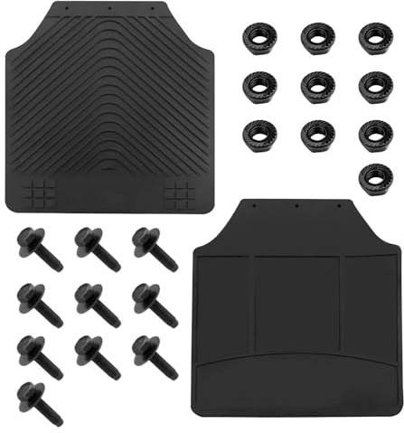 Paraspruzzi Auto Parafanghi In Gomma Da 2 Pezzi Per Land Per Rover Per Defender 110 130 1990-2016 Parafango Parafango LR055330 LR055334 Set Paraspruzzi Auto