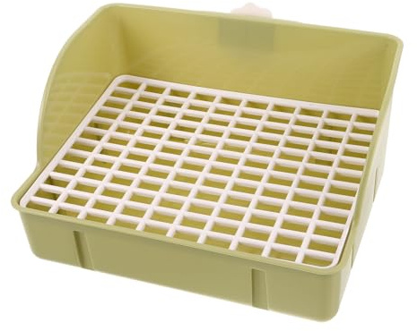 VICASKY Pet Litter Box Small Rabbit Toilet Tray for Bunny Guinea Pig Hamster Chinchilla Ferret Clean Pet Litter