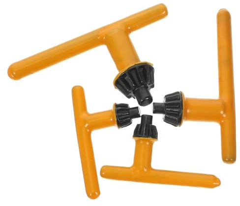 OATIPHO Accessoires pour Perceuse à Colonne 4 Clés de Mandrin Robustes Compatibles Forets 10-20 MM pour Utilisation Industrielle et Atelier