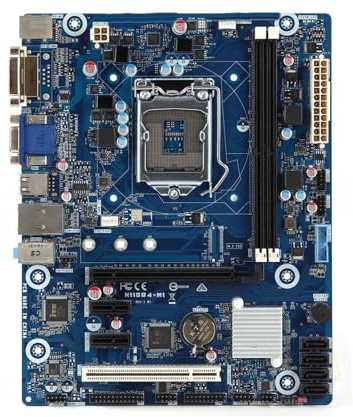 Carte mère Fit for ASROCK H110D4-M1, Socket LGA 1151, Compatible avec la mémoire DDR4 2133 MHz jusqu'à 32 Go, processeurs Intel Core i3-6300, i3-7300 et i5-7600, Format UATX.