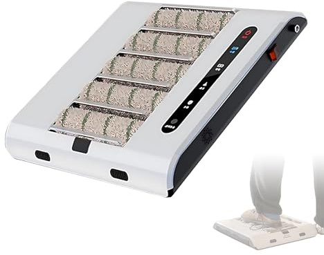 Acentesoft Maquina Limpieza Zapatos Limpiador De Zapatos Electrico Con Tecnologia Induccion Limpieza Suelas Rapida Sensor Automatico Recargable Uso En Entrada Puerta Hogar Oficina Interior
