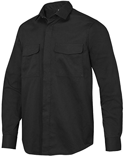 Snickers Service-Langarmhemd Größe in 1 Stück, XL, Schwarz, 85100400007
