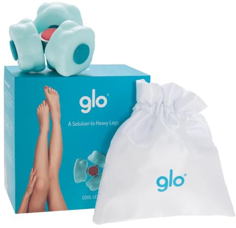 Glo 910 Kühlkopf Cool Legs | Beinmassagegerät mit Kälteeffekt | Kryotherapie für müde Beine | Kaltmassage für Beine und Po | Kryomassage zur Aktivierung der Durchblutung