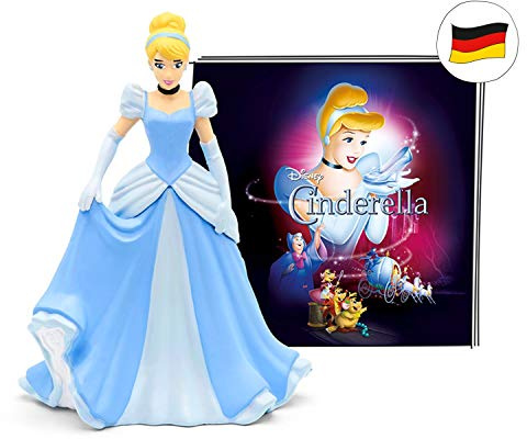 tonies Hörfigur für Toniebox, Disney – Cinderella Hörspiel Ohne Liedern, Hörspiel für Kinder ab 4 Jahren, Spielzeit ca. 59 Minuten