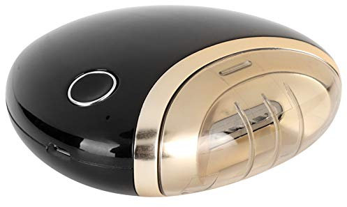 Dpofirs Elektrischer Nagelknipser USB, Intelligenter aufladbarer Nagelknipser für Maniküre, USB-Laden, Elektrische Manikürewerkzeuge, Schwarz