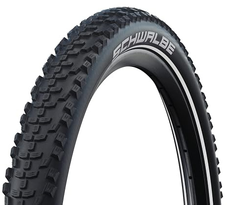 Schwalbe Smart Sam Plus Fahrradreifen – 20 bis 29 Zoll Reifen mit ADDIX Compound für Fahrrad, Elektrofahrrad, E-MTB – Drahtreifen mit Double Defense, Greenguard Pannenschutz