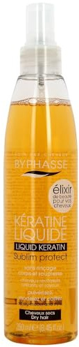 Byphasse Sublim Protect Queratina Líquida para Cabello Seco 250 ml - Tratamiento Queratina Cabello