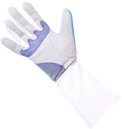 DJJYCTNM Fechthandschuhe für Florettdegen und Säbel – Fechtausrüstung Erwachsene und Kinderhandschuh – Fäustling aus Kunstleder für Fechtwettkämpfe und Kampfübungen – 1 Packung (Color : Right Hand,