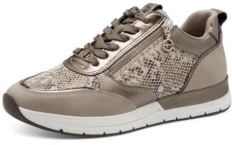 Tamaris Damen Schnürer Vegan beige 38