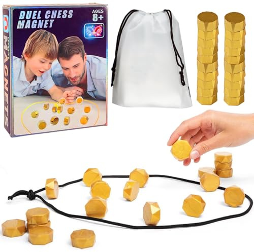Juego de ajedrez magnético, Juego de Mesa, Juego de ajedrez magnético, imán portátil para reuniones Familiares, Juegos de Fiesta de cumpleaños