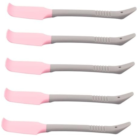 Silikon Kosmetikspatel für Hand und Fußpflege, Rosa