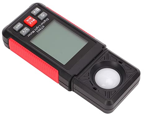 KIMISS Misuratore di Luce Digitale Misurazione Accurata della Luce - Tester di Illuminamento Professionale con Funzioni di Blocco e Blocco della Lettura