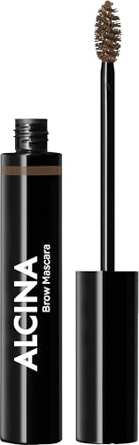 ALCINA Brow Mascara - 1 Stück - Korrigiert widerspenstige Brauen ohne Verschmieren - Wasser- & schweißfest - Färbt dezent, formt & fixiert - Verleiht Fülle & Dichte - Natürlich bis stark definiert