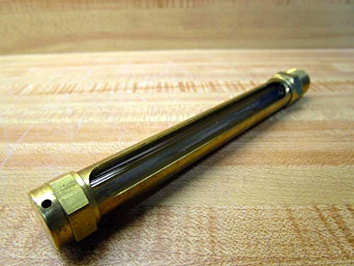 4-1/4 inch Long Sight, 3/8 inch Thread Size, Buna-N Seal Straight to Male Thread, Vented Oil-Level Indicators and Gauge