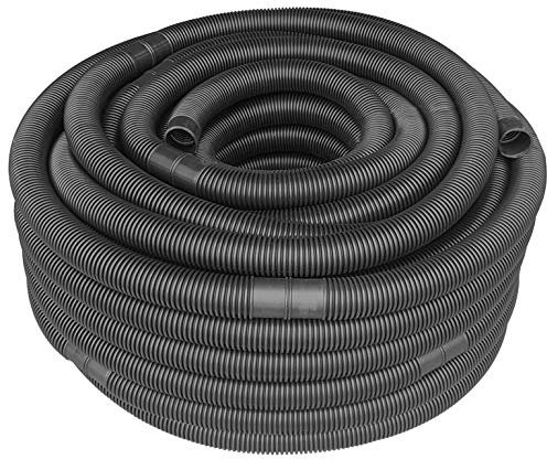 REKUBIK 38mm 1 1/2 (51m) Pool- & Schwimmbadschlauch Farbe Schwarz