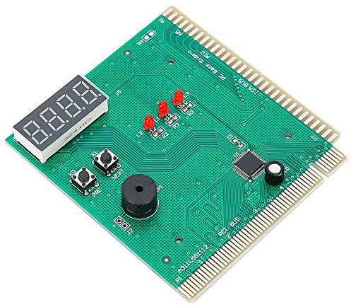 PC-Motherboard-Diagnosekarte, 4-stellige Karte Computer-Motherboard-Analysator POST-Tester für PCI & ISA