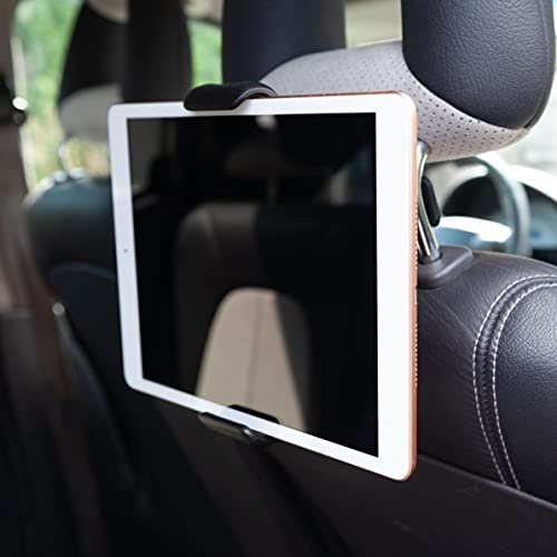 Keple Car Tablet Holder Headrest Mount Stand Cradle Compatible with Kindle Fire 7 HD 8 10, Samsung Tab, iPad 10.2 Pro 9.7 10.5 12.9, iPad Air Mini 2 3 4, Nintendo Switch, IdeaPad, Lenovo Yoga Tablet