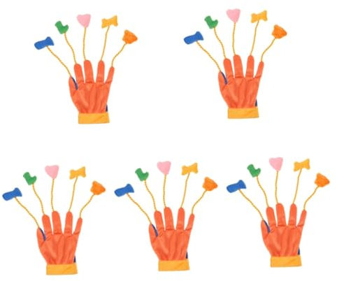 POPETPOP 5stücke Five Fingers Interaktives Katzenspielzeug Plüschhandschuh Mit Geräuschspielzeug Für Katzen Fördert Spiel Und Bewegung Für Katzenbesitzer