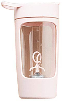 Portable USB Rechargeable Protein Shake Mixer Auto Shake Mixer Cup Water Drinking Bottle Sport Gym Kettle Juicer
