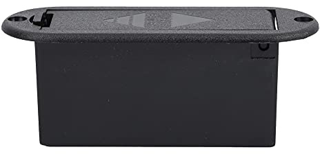 Batería de 9 V, Soporte de la Cubierta de Batería de 9V Case Battery Battery Batter Batter Capacalización de la Organizador Caja de Guitarra Caja de para la Guitarra y la de de (Bayoneta ovalada)