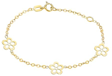 Time RoaD Esclava Oro Bebé de 9K Flor FG00077/14
