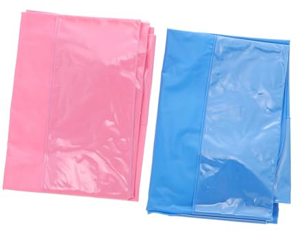 SUPVOX 2pcs Inflatable Pool Floating Tray with Ice Compartment Rose Red PVC for Summer Pool Parties Hot Tubs Outdoor Swimming Activities Keeps Drinks Upright and Accessible