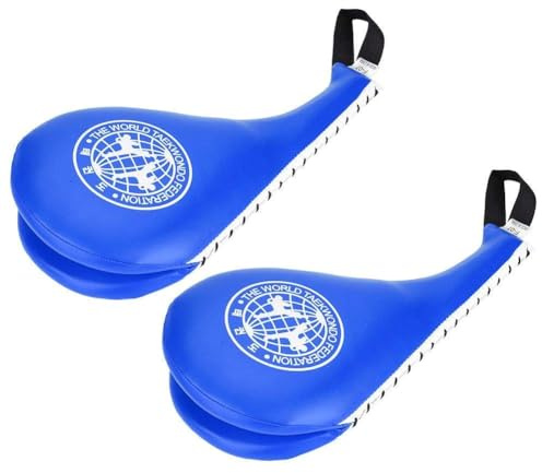 VGEBY Taekwondo Kick Pads Taekwondo Durable Kick Pads Cibles pour la Formation de Kickboxing(Bleu) Sporttarget Taekwondo Sporttarget Taekwondo Équipements Sportifs Taekwondo
