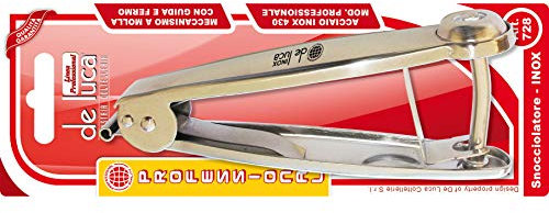 SNOCCIOLATORE ACCIAIO INOX PROFESSIONALE SNOCCIOLA OLIVE DENOCCIOLATORE DE LUCA