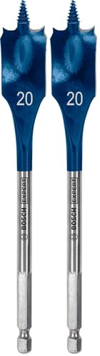 Bosch Professional 1x Expert SelfCut Speed Spade Drill Bit (for Softwood, Chipboard, Ø 20,00 mm, Length 152 mm, Accessories Rotary Impact Drill) (Pack of 2)