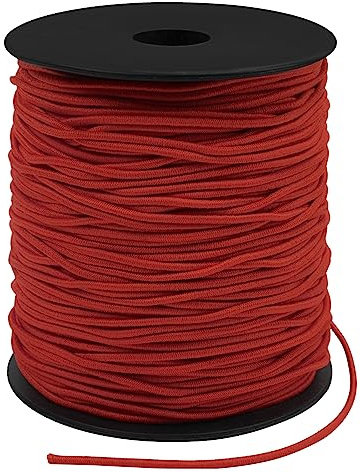 Uiopa Hilo Elastico para Pulseras, 1,5mm x 100m Pulseras de Hilo Redondos Cuerda Elastica para Pulseras, Collares, Abalorios, Fabricación de Joyas, DIY Manualidades