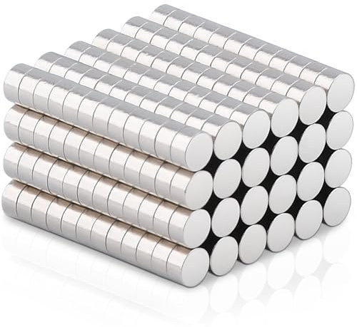 FPMYB 300PCS Petits 2x1 mm Aimants Néodyme Aimants Puissants Aimants pour Tableau Magnétique, Réfrigérateur, Tableau Blanc, Images,Carte,Calendrier