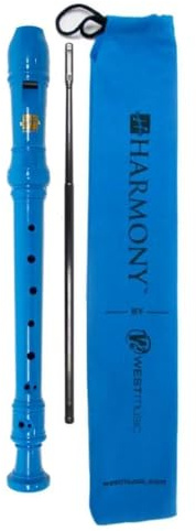Harmony WM2400B Soprano Recorder 50pk, Blue