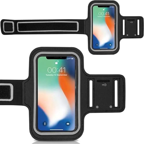 Gadget Giant Soporte para teléfono para correr para todos los últimos modelos Realme, incluyendo REALME 12+/12 Pro+/12 Pro/Note 50/C67 4G/C67/V50s/GT5 Pro/Narzo 60x/GT5 240W/GT5/11x/11 4G/11