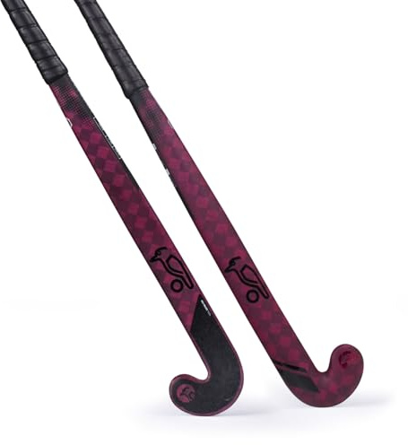 Kookaburra Hat Pro Torch Stick-37.5 Palo de Hockey, Unisex, Negro/Rojo, 37.5 Light