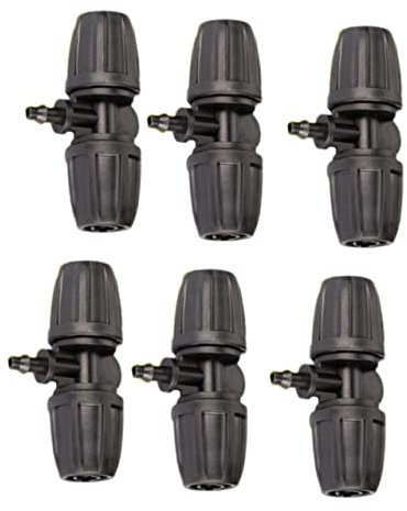 KITANDOVE 50 Stück 8/11 4/7 Gerade Schlauchverbinder Fitting Rohradapter Schwarz Für Gartenfugen Tropfbewässerung Sanitärzubehör