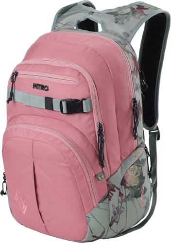 Nitro Chase Rucksack Schulrucksack mit Organizer Schoolbag Daypack mit 17 Zoll Laptopfach