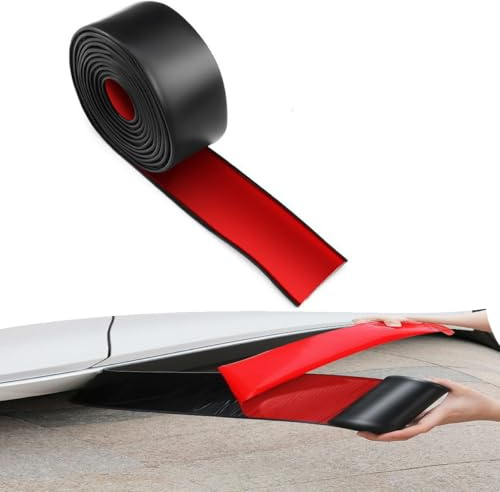 Faldones Laterales para Coche para Ford Tourneo Courier 2023-2024 2025, Protector De Bordes Antirayaduras, Tira Protectora para Puerta de Coche, 4M*8CM